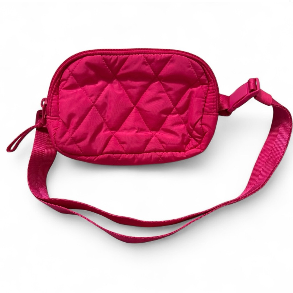 Vera Bradley Lightweight Mini Belt Bag Peacock Pink Purse Wallet Organizer